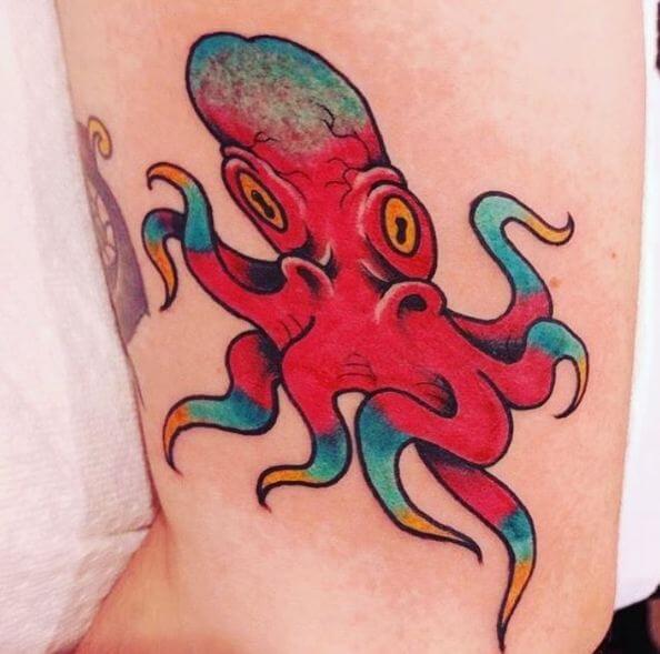 Cool Octopus Tattoos Designs