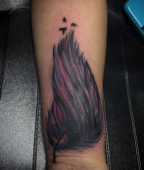 Dark Feather Tattoos