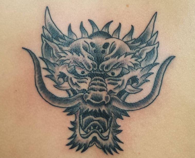 Dragon Heads Tattoos