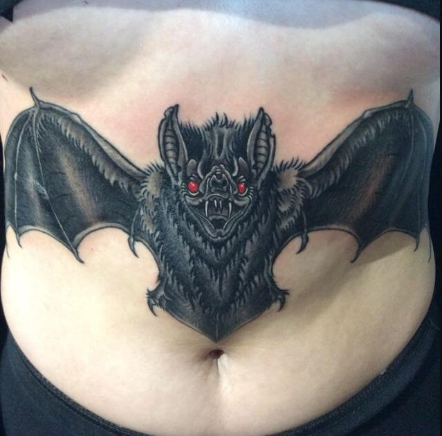 Dragon Stomach Tattoos