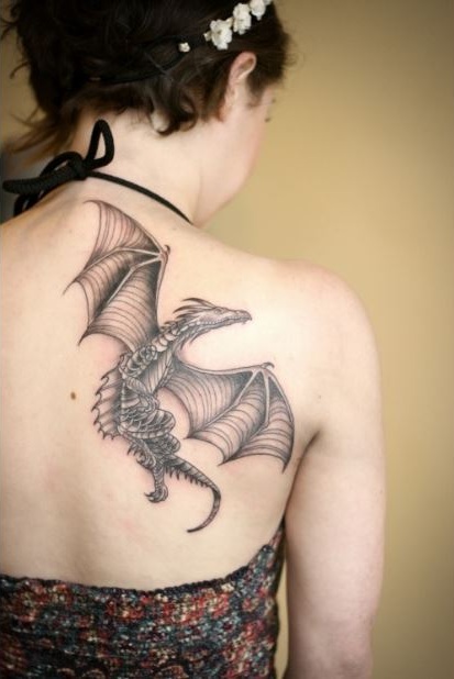Dragon Tattoos On Shoulder