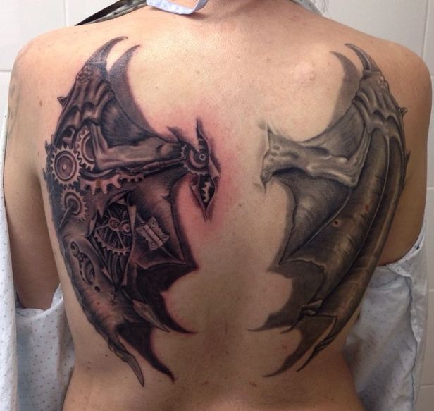 Dragon Wing Tattoos