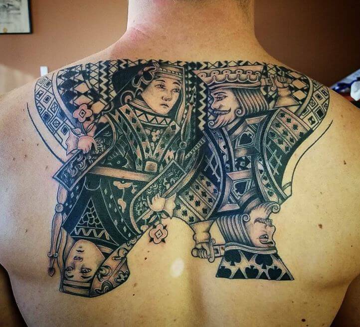 Egyptian King And Queen Tattoo
