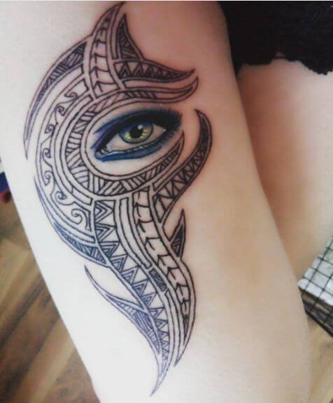 Eye Maori Tattoos