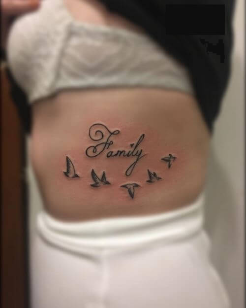 Family Tattoos For Girls