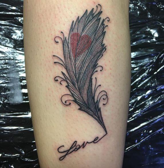 Feather Love Tattoos