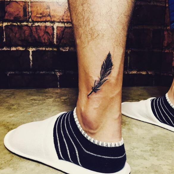 Feather Tattoos For Guys