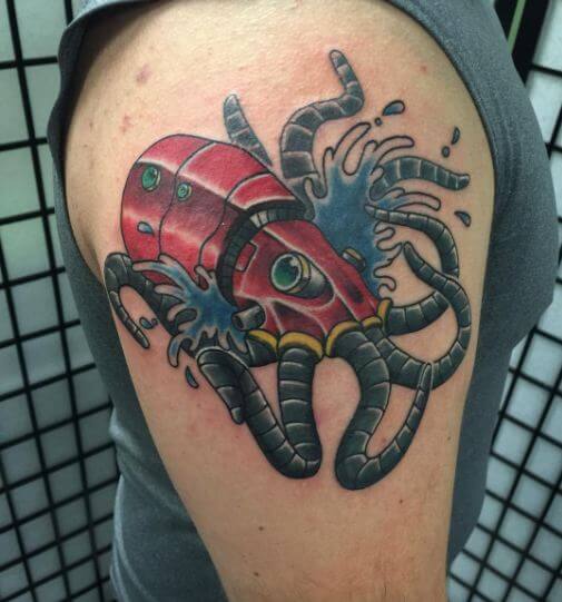 Fresh Ink Octopus Tattoos