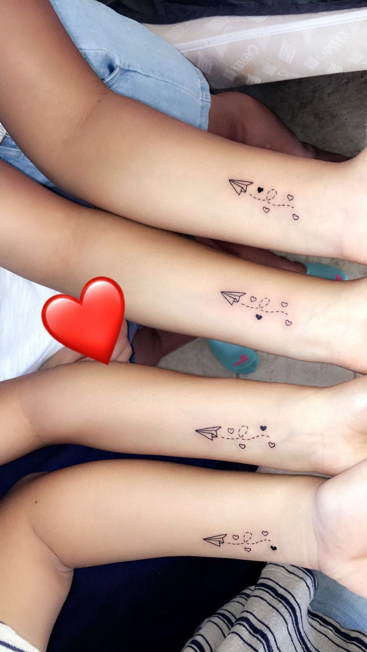 Girl Best Friend Matching Tattoos (5)
