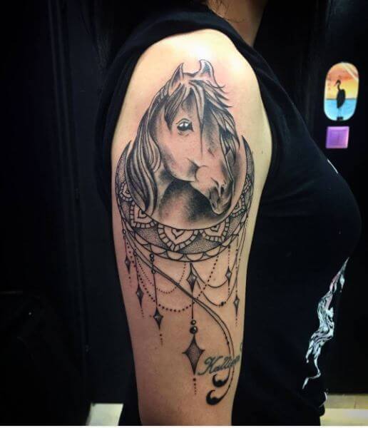 Horse Tattoo Sleeve