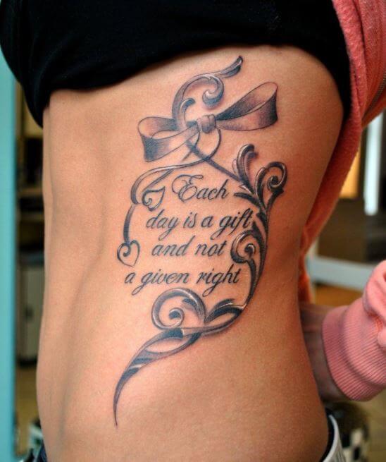 Inspiring Quote Tattoos