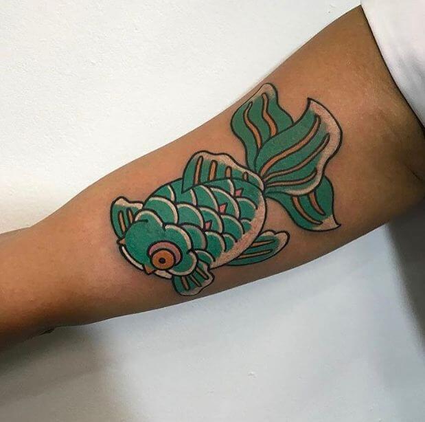 Japanese Fish Tattoo