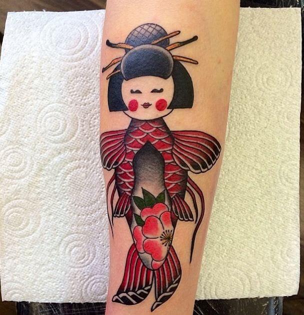Japanese Love Tattoo