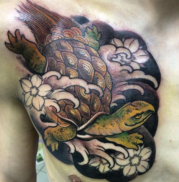 Japanese Turtle Tattoos