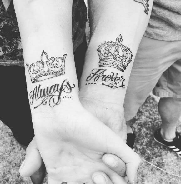 King And Queen Tattoo Drawings