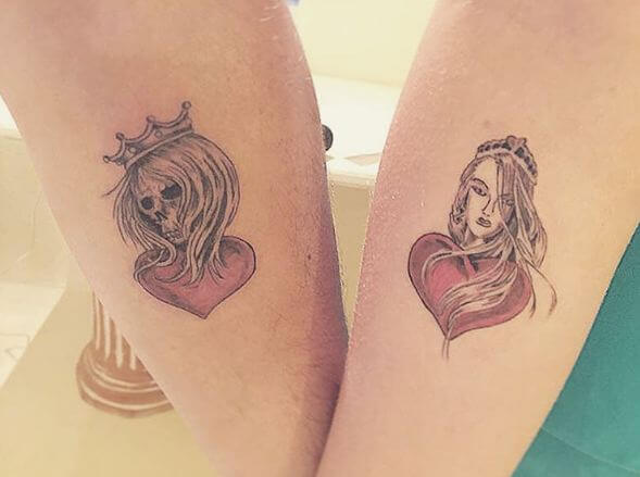 King And Queen Tattoo On Tumblr
