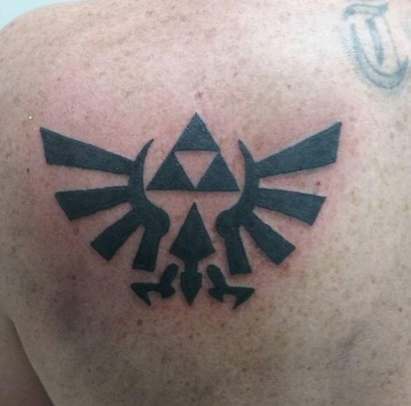 Legend Of Zelda Triforce Tattoos