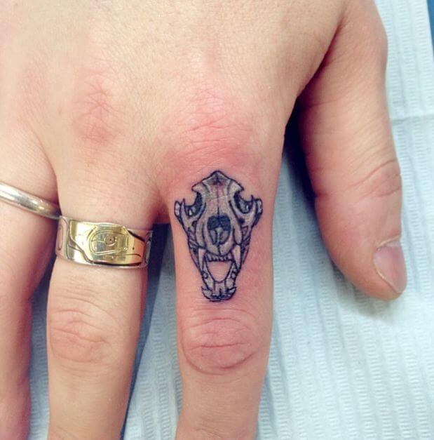 Lion Skull Tattoo (1)