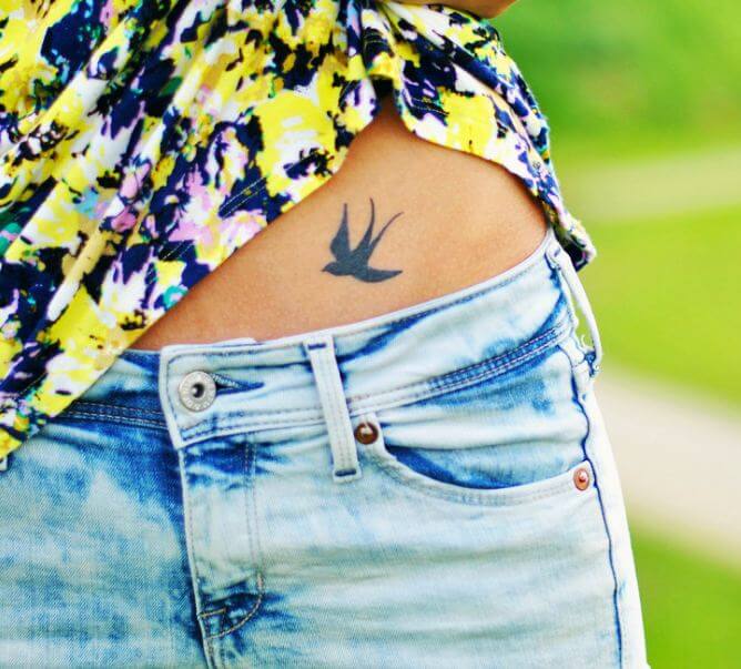 Lower Side Stomach Tattoos