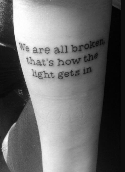 Loyalty Quote Tattoos