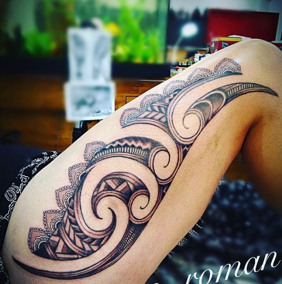 Maori Tattoos On Girls