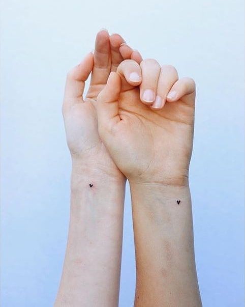 Matching Tattoos For Best Friends Guy And Girl (1)