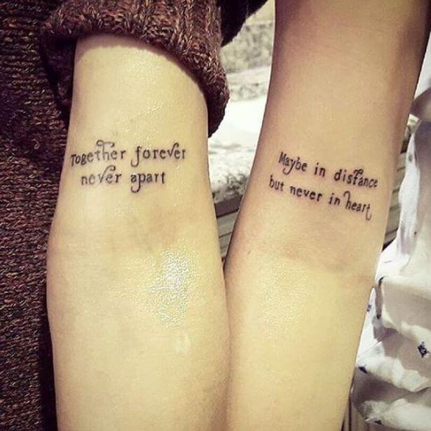 Mother Daughter Quote Tattoos