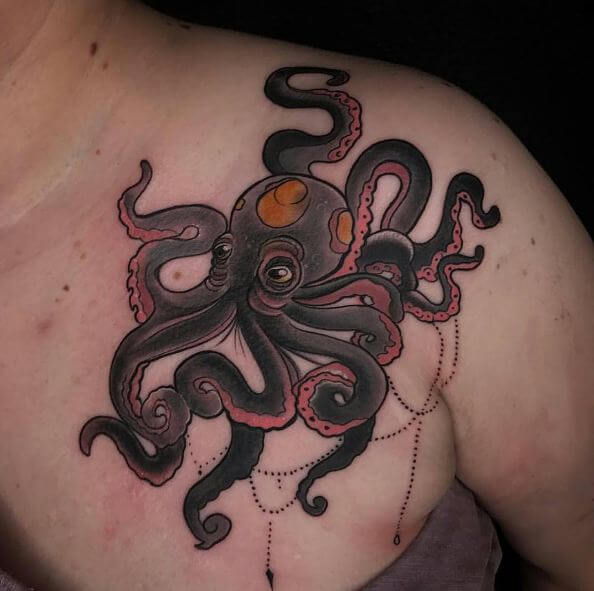 Octopus Tattoos For Female