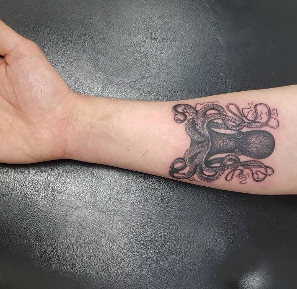 Octopus Tattoos For Ladies