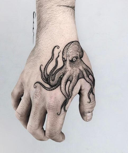 Octopus Tattoos For Men