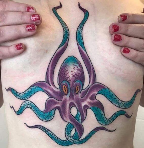Octopus Tattoos For Women