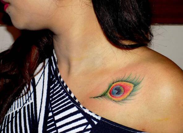 Peacock Feather Tattoos