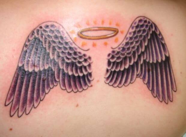Pics Of Angel Wing Tattoos