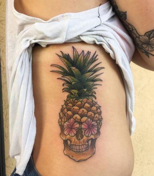 Pretty Skull Tattoo