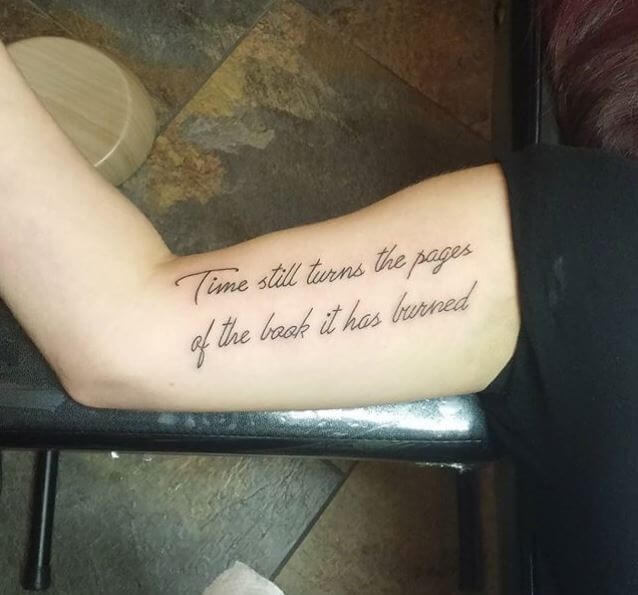 Quote Tattoos For Women