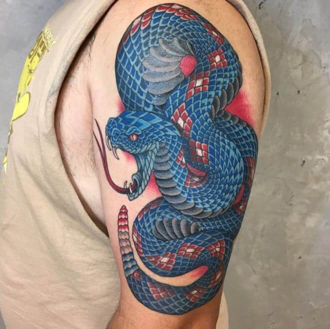 Rattle Snake Tattoo