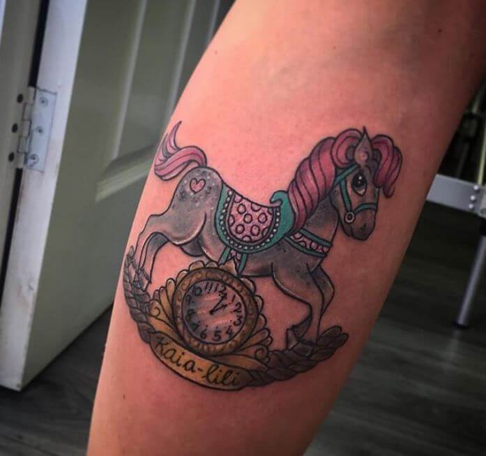 Rockin Horse Tattoo