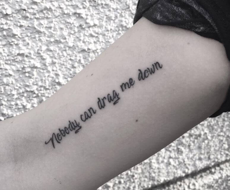 Short Quote For Tattoos
