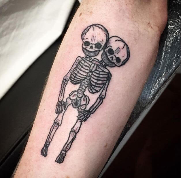 Skeleton Arm Tattoos