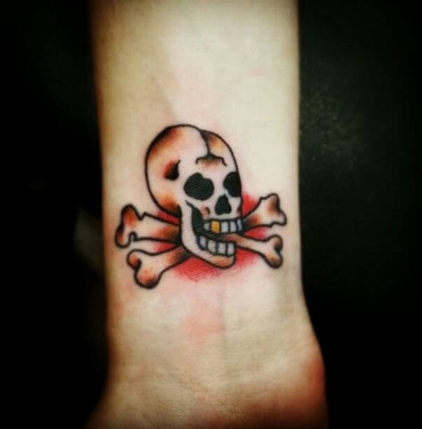 Skull And Crossbones Tattoo