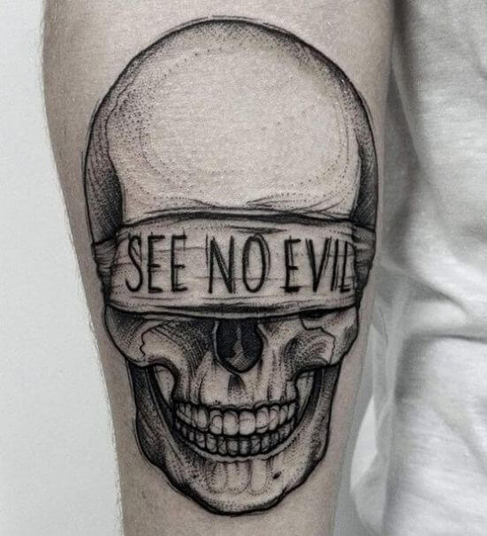 Skull Heads Tattoo