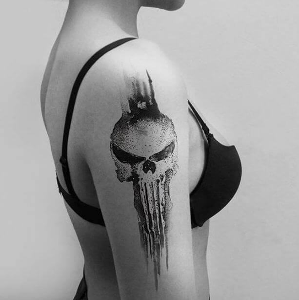 Skull Tattoo Drawing
