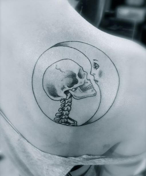 Skull Tattoo Outline