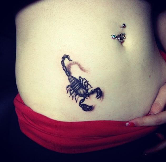 Small Stomach Tattoos