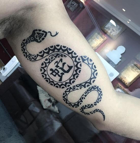 Snake Maori Tattoos