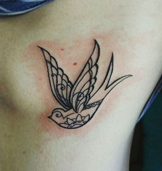 Swallow Feminine Tattoos
