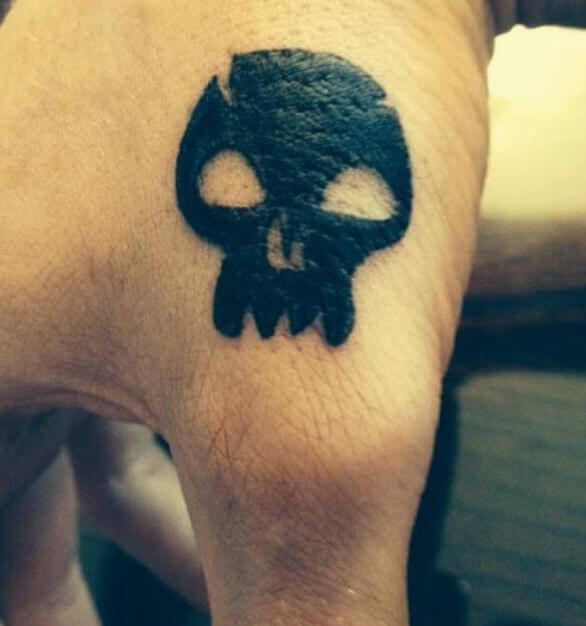 Tiny Skull Tattoo