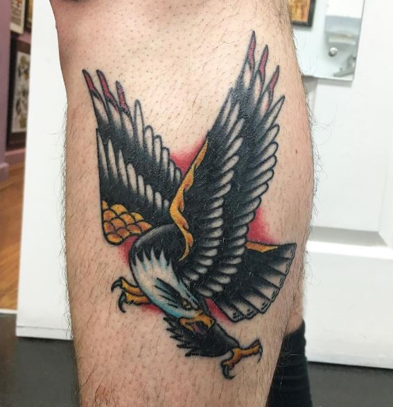 Traditional Eagle Tattoos