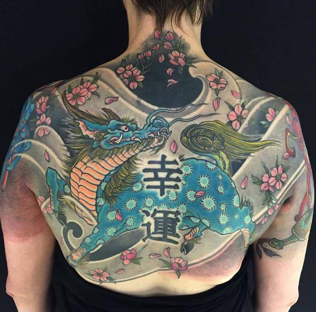 Traditional Japanese Dragon Tattoos