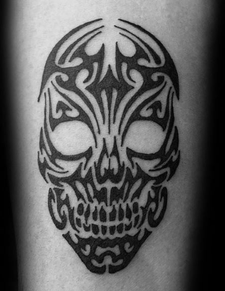 Tribal Skull Tattoos 1